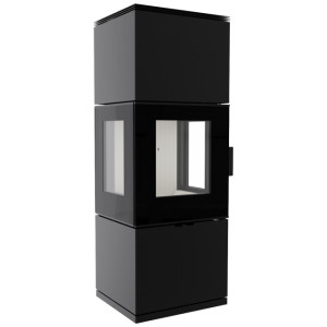 Kratki - Krbové kachle INGA 8 - s trojstranným presklením 