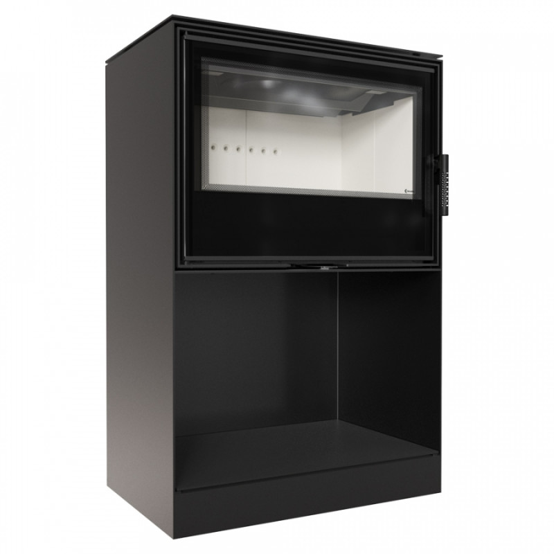 Kratki - Krbové kachle KARI 80 - s podstavcom na drevo 