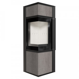 Krbové kachle TORA/S 8 s povrchovou úpravou