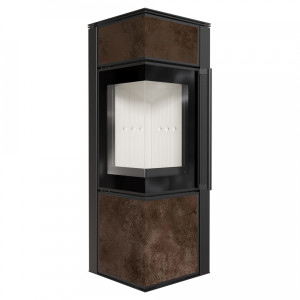 Krbové kachle TORA/S 8 s povrchovou úpravou