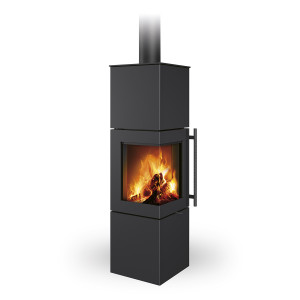 Akumulačné krbové kachle ESQUINA H (plech)