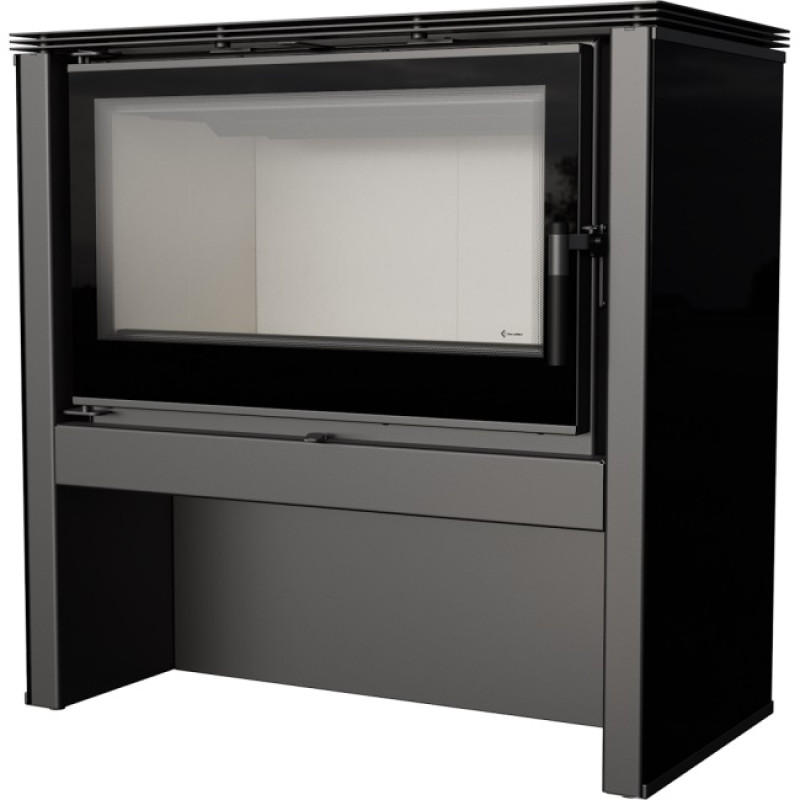 Krbové kachle JUNO 12 / čierna