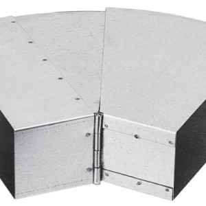 Kanál koleno, nastaviteľné 150x50/45-90